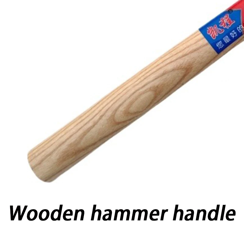 Achteckiger Hammer mit Holzgriff, Kohlenstoffstahl, Zimmerei, achteckiger Hammer, manuelle Werkzeuge, Holzbearbeitung, Bauhämmer, Handwerkzeug