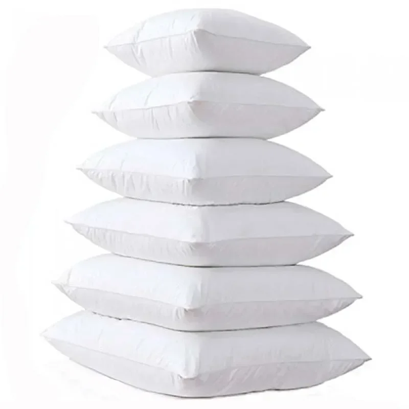 

Home 3D Feather Velvet High Quality Zipper Pillow Core Seven-hole Cotton Filling