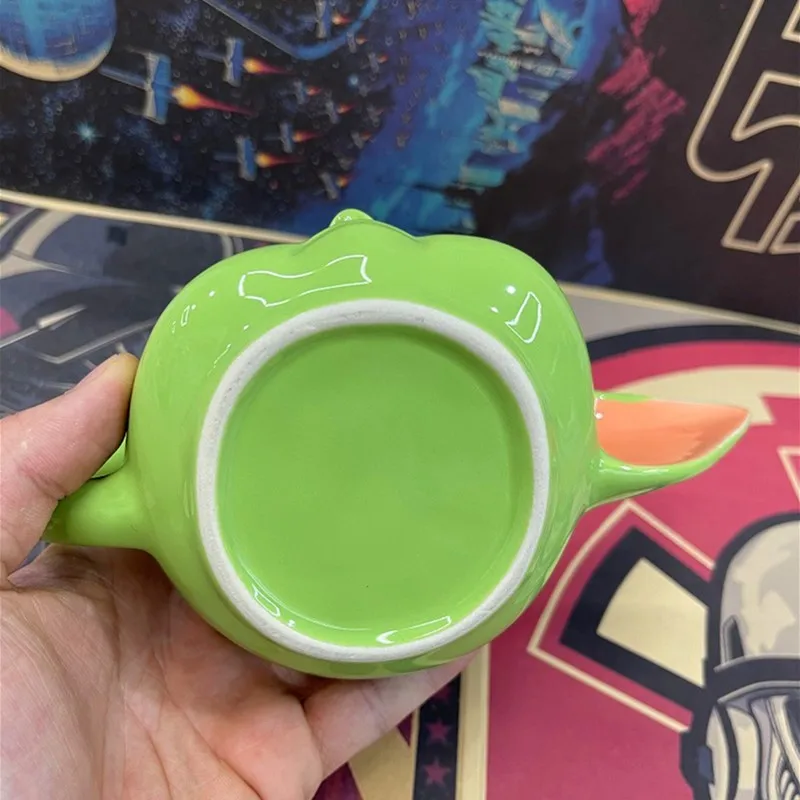 New Star Wars Baby Yoda Cup Anime Figure Baby Yoda Kawaii 3D Mug Cup Children Gifts Kids Toys