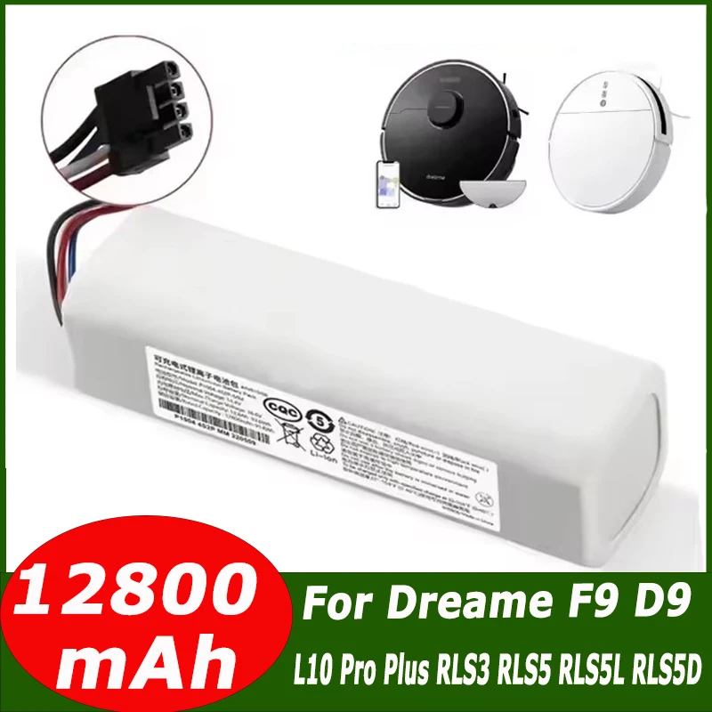 Batería Original de 14,4 V para Dreame F9 D9 L10 Pro Plus, repuesto de aspiradora robótica RLS3 RLS5 RLS5L RLS5D, piezas de accesorios