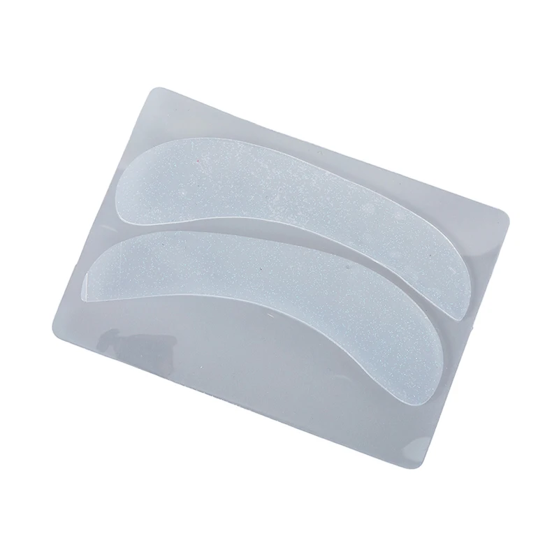 1Pair Eyelash Extension Silicone Under Eye Pads Grafted Lash Lift Perm Tools Reusable Fake Eyelash Grafting Eye Patch