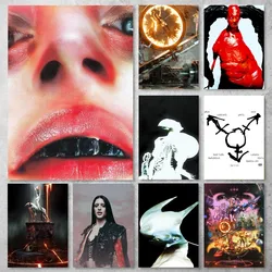Arca Kick IIIII Singer Poster Gallery Prints Self Adhesive Home Decor Decoration Wall Decals Living Room Sticker