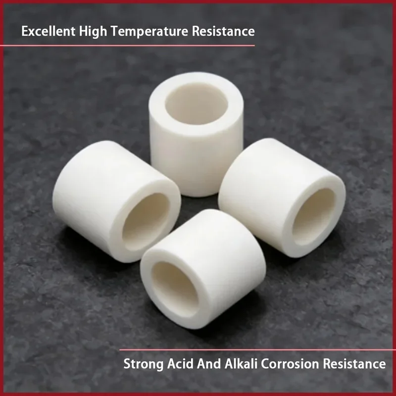 Alumina Hollow Ceramic Tube Inner Diameter 1-9mm For Precision Machinery Instrumentation High Temperature Insulation