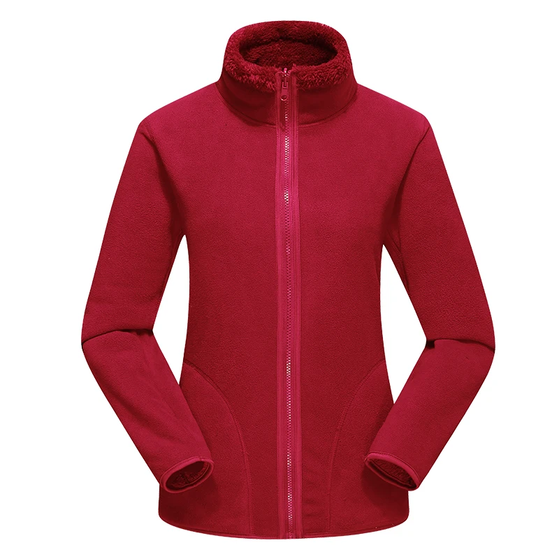 

Men Women Jacket Winter Polar Fleece Hiking Outdoor Sports Climbing Trekking Camping Skiing Windbreaker Warm Coats Men Windproof