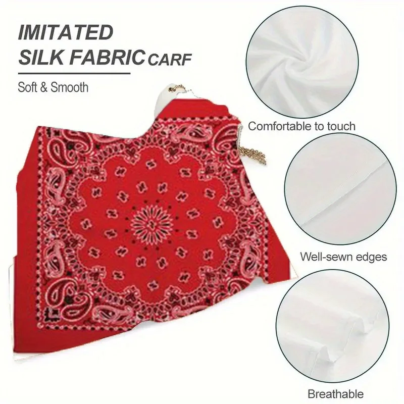 Custom Silk Scarf Personalized Scarf for Women Luxury Photo Name Pattern Birthday Gift Wedding Anniversary Gift Multiple Sizes