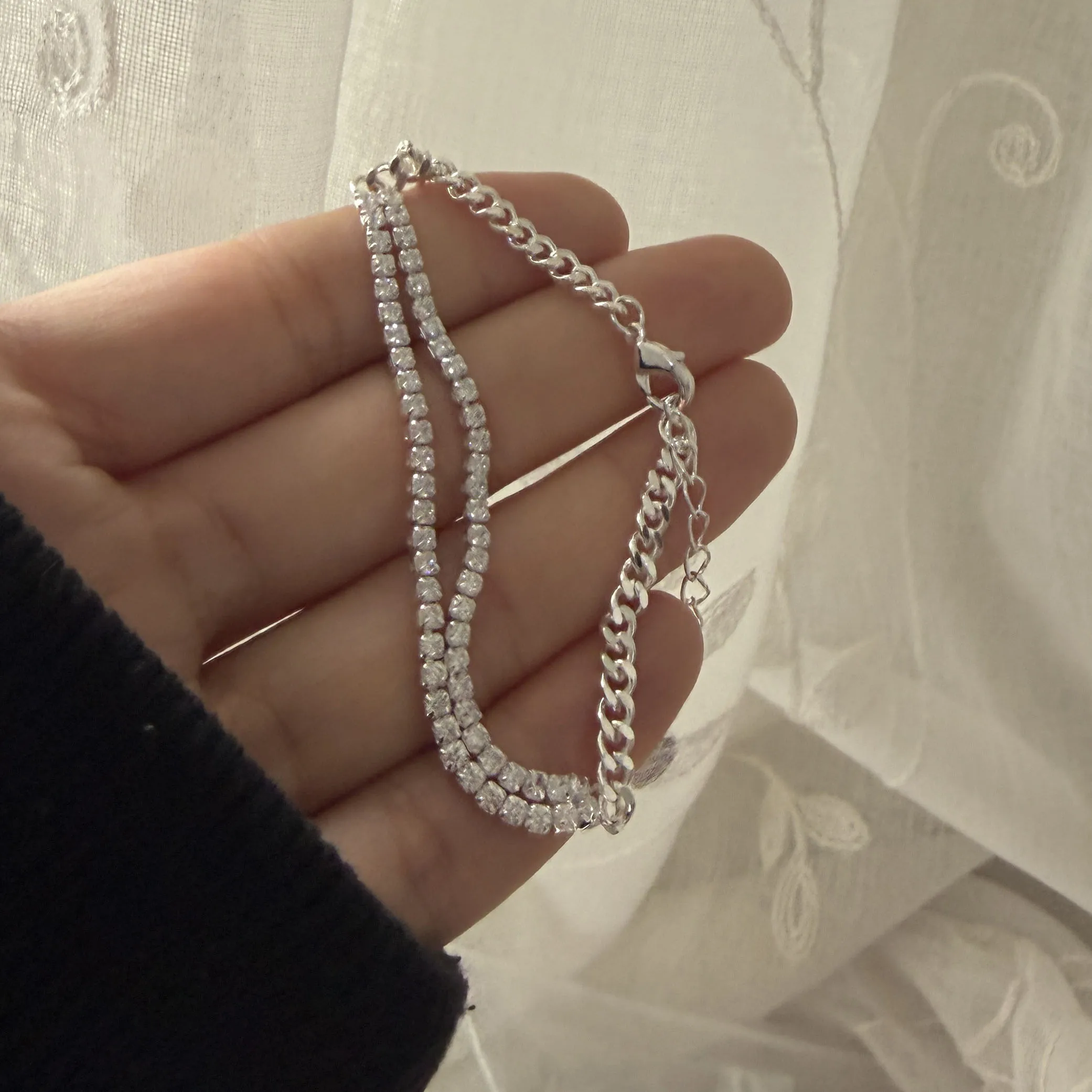 100% الصلبة 925 فضة ريترو سوار للنساء هندسية خمر ريشة نمط شكل سوار بسيط هدية عيد ميلاد