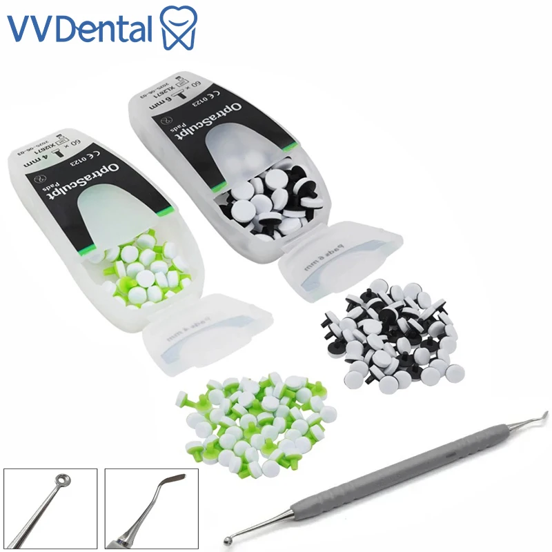 

VVDental 1 Set Optrasculpt Pad Dental Resin Filling Kit Molding Tools Optrasculpt Foam Pads Spatula Anterior And Posterior Compo