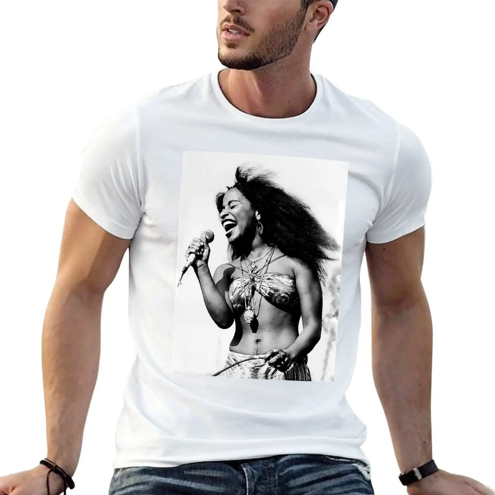 

chaka-khan T-Shirt cotton tshirt 100% t shirts for man graphic funny man t shirt designer T-shirt