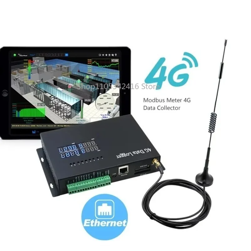 

Беспроводной модем IOT 4G GSM GPRS с RS485 Modbus RTU, устройство для сбора данных SMS и телеметрии