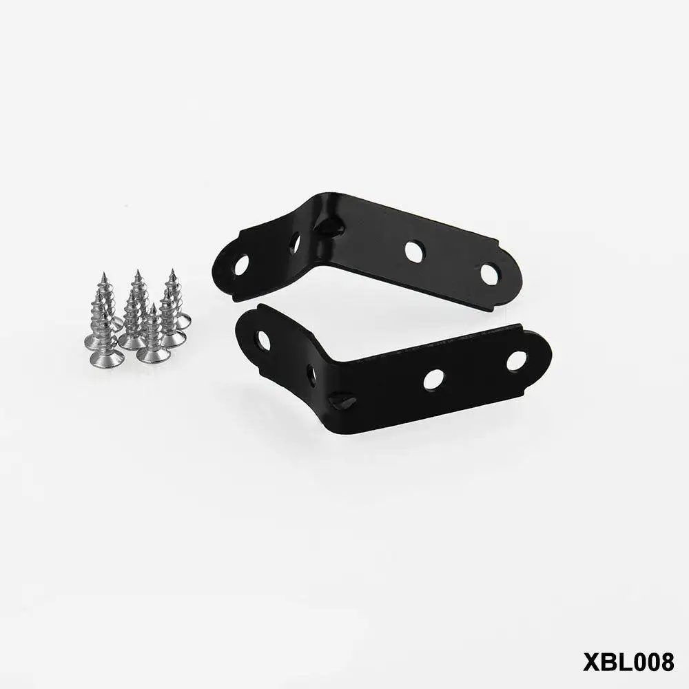 -Glove Box Lid Hinge Snapped Repair Kit Hinge Brackets With Screws For A4 S4 RS4 B6 B7 8E PQY-CPK01BK