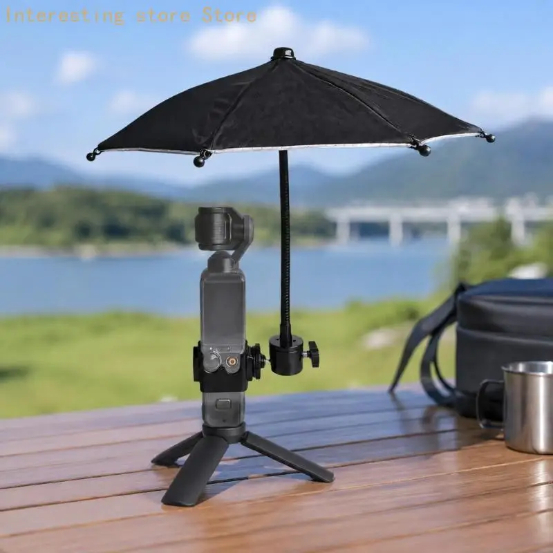 Zusammenklappbarer Sonnenschutz für Pocket 3 4 4Pro-Kameras und täglicher Videoaufzeichnungs-Sonnenschutz 55KC – Detail 8