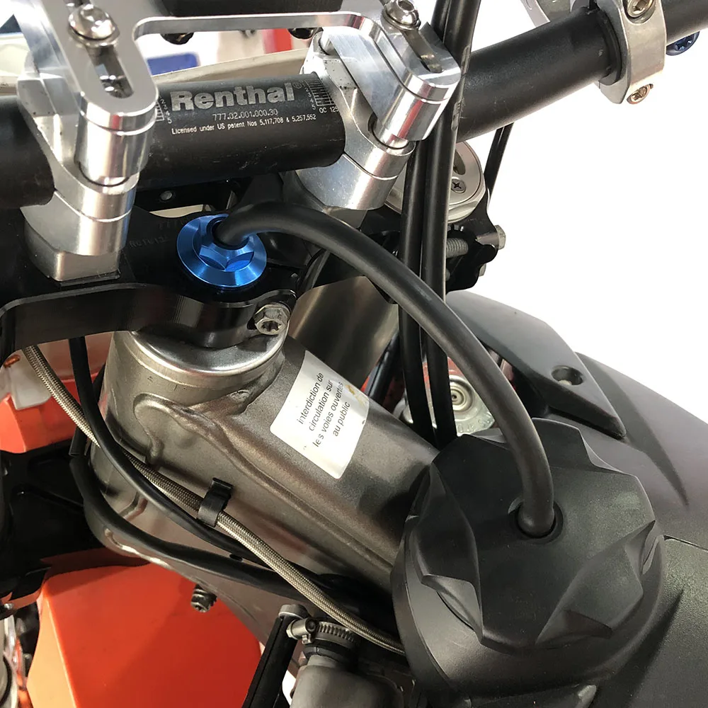 NICECNC ل KTM EXC 300 توجيه الجذعية الجوز المسمار ل KTM EXC-F 350 SX 125 SXF 450 XCW TPI ستة أيام 2003-2022 690 إندورو R SMC R