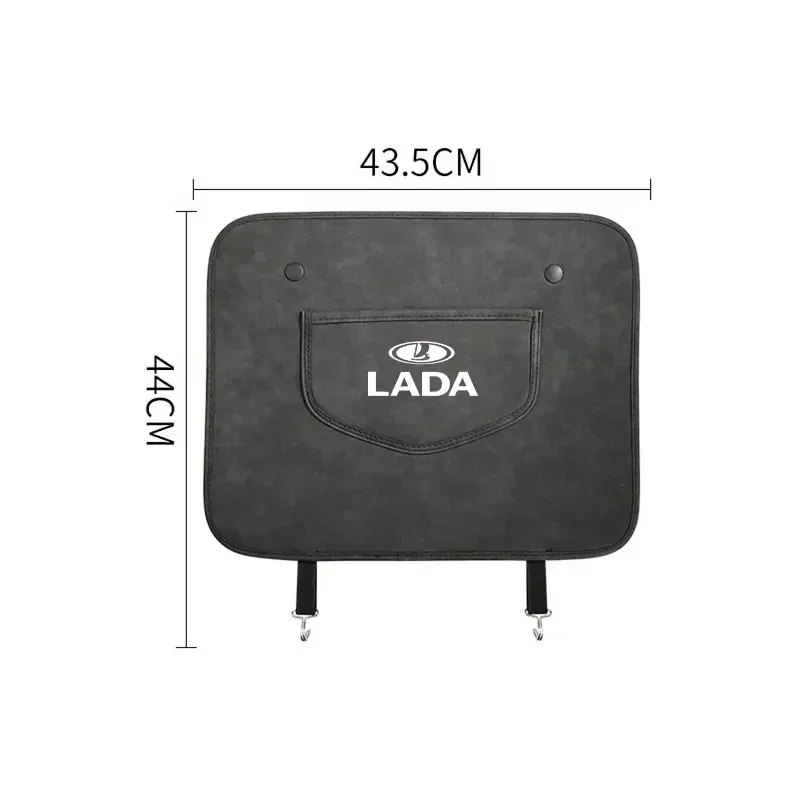 1Pcs Car Anti-Kick Pad Mat Seat Backrest Protector Cover For Lada Largus Cross 2021 Wagon Cargo Van Fl Sw 7 Seats Granta Stance