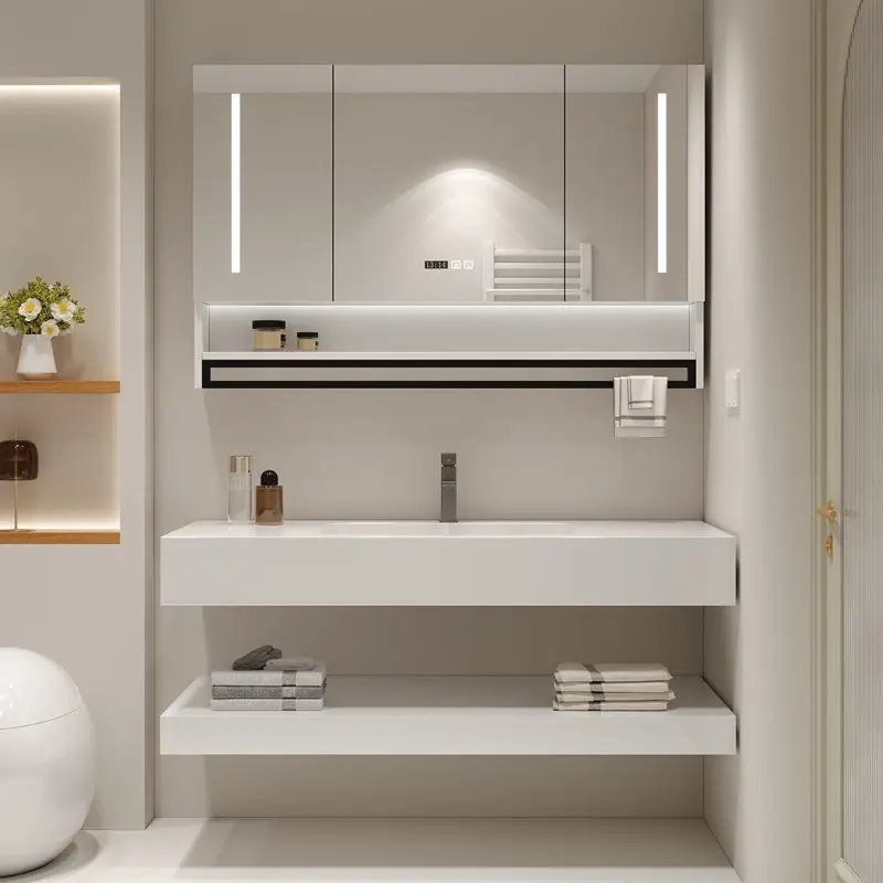 Factory Direct 2026 Modern Ceramic Integrated Bathroom Cabinet, Toilet Washbasin, Washbasin Cabinet Integrated Combination