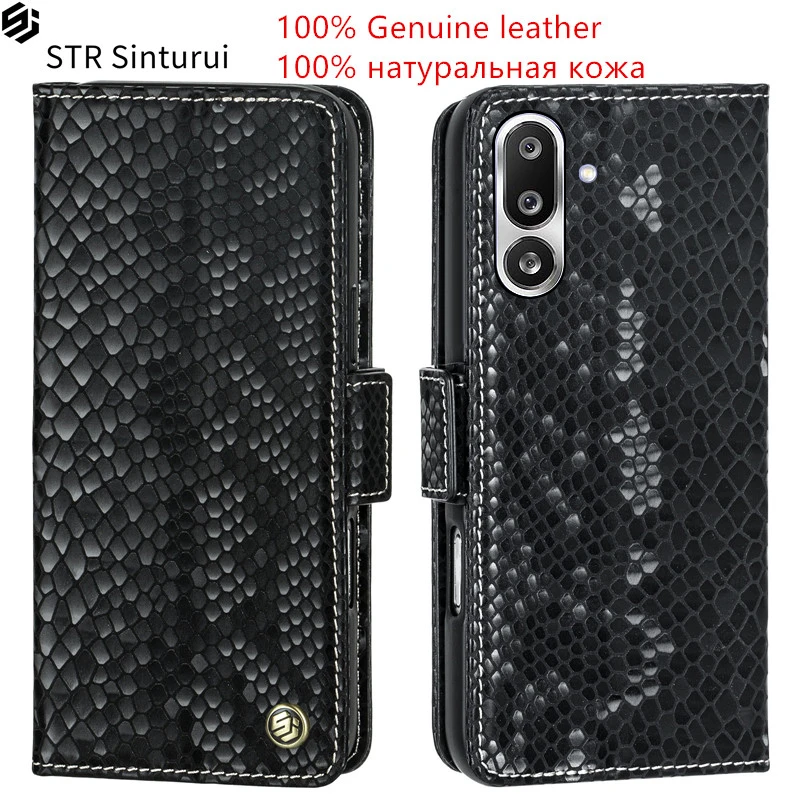 

100% Genuine relief leather card Slot Wallet Cover For Samsung Galaxy F17 F36 F56 F16 F55 F15 F34 F54 Flip shockproof phone Case