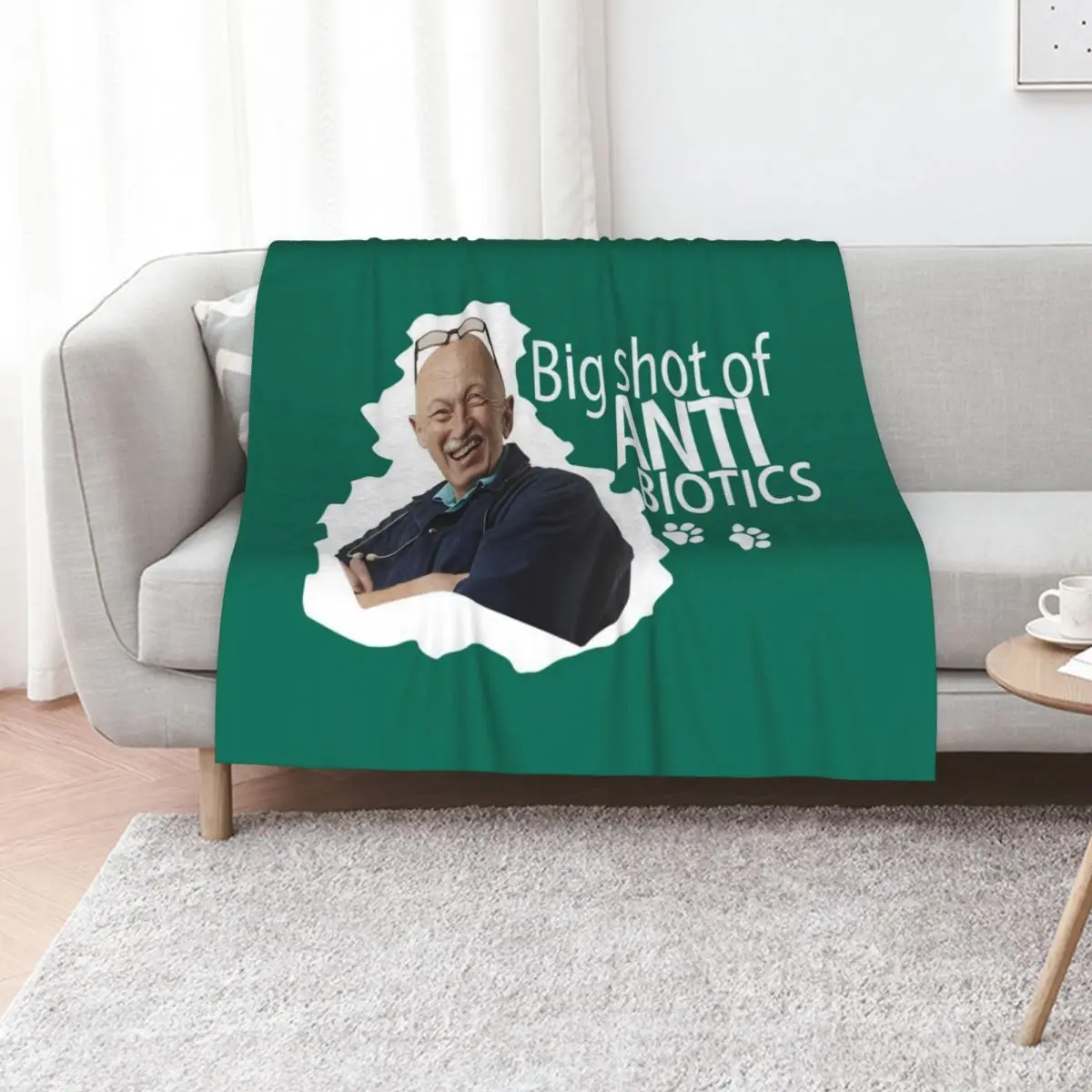 Big Shot Dr Pol Throw Blanket Sofa Throw Plush Blankets For Sofas Personalized Gift Decorative Sofa Loose Blankets