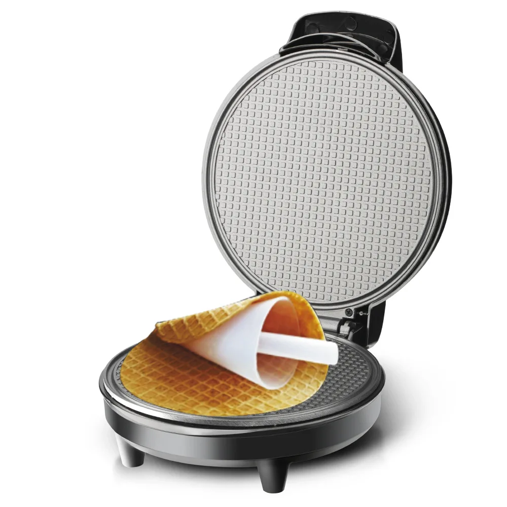 ELectric Waffle Cone Maker Machine with Browning Control, Nonstick Waffle Bowl Maker, Ice Cream Cone Maker