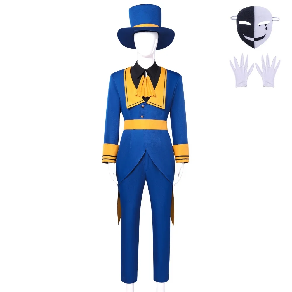 

Anime The Freak Circus Ticket Taker Cosplay Costume Ticket Taker Costume Wig Halloween Party