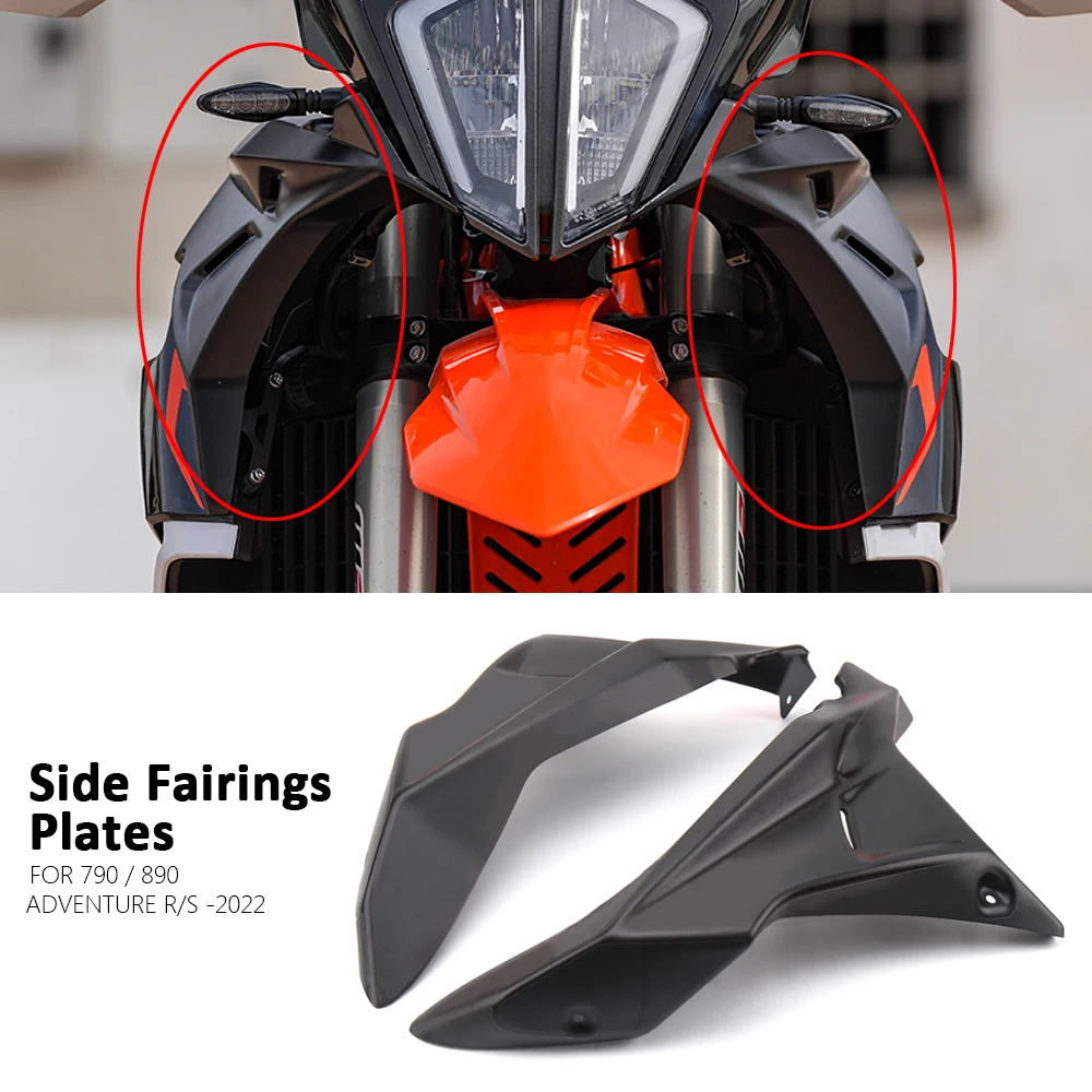 

Motorcycle Accessories New Black White Orange 2020 2021 2022 Front Side Panels Fairing For 890 ADV 790 Adventure ADVENTURE R S