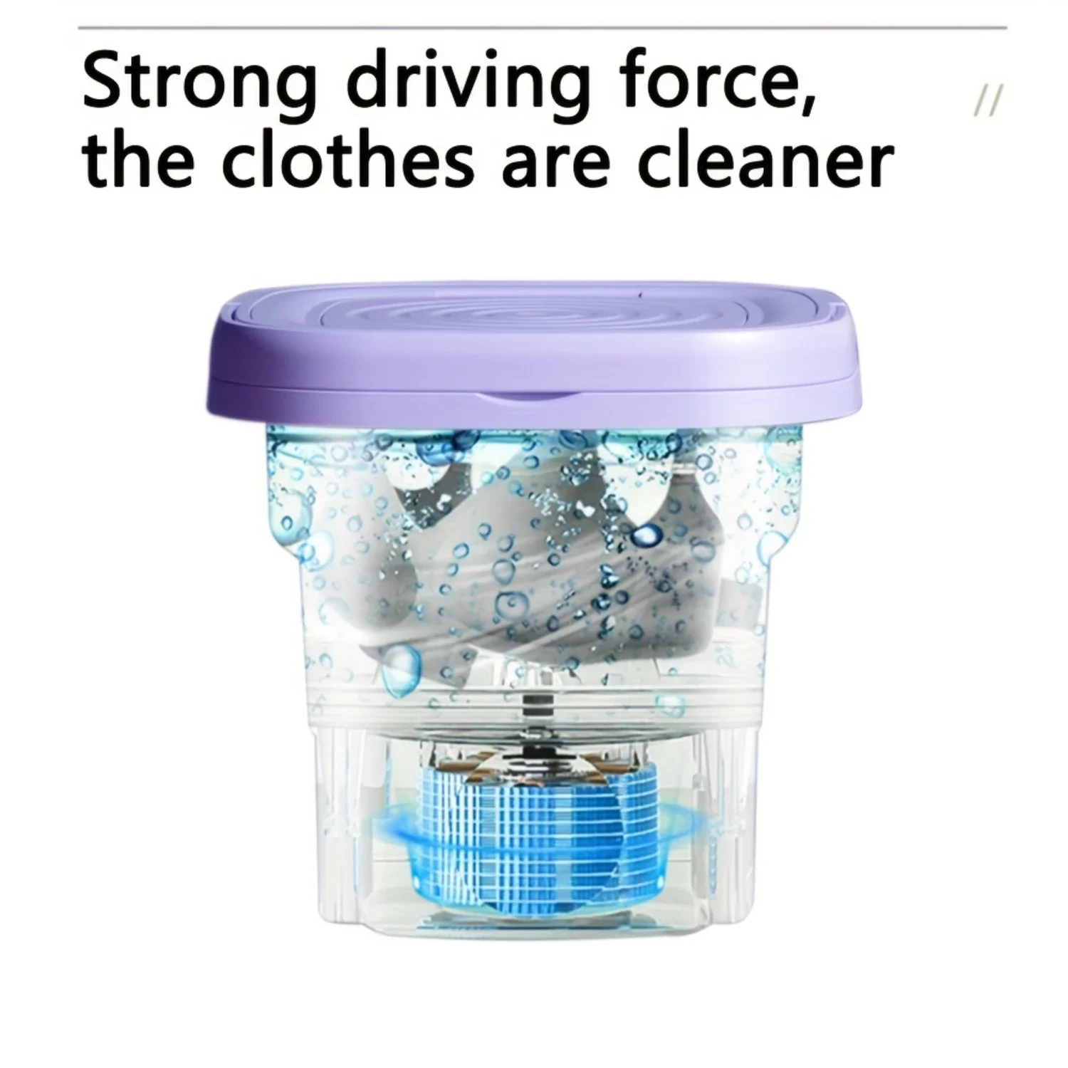 휴대용 미니 접이식 세탁기, 속옷, 양말, 아기 C용 다기능, 여행 및 비즈니스용, 8L