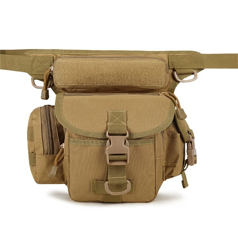 Outdoor Tactical Waist Bag for Men and Women, New Sports Leg Bag with Multiple Functions for Photography and Training