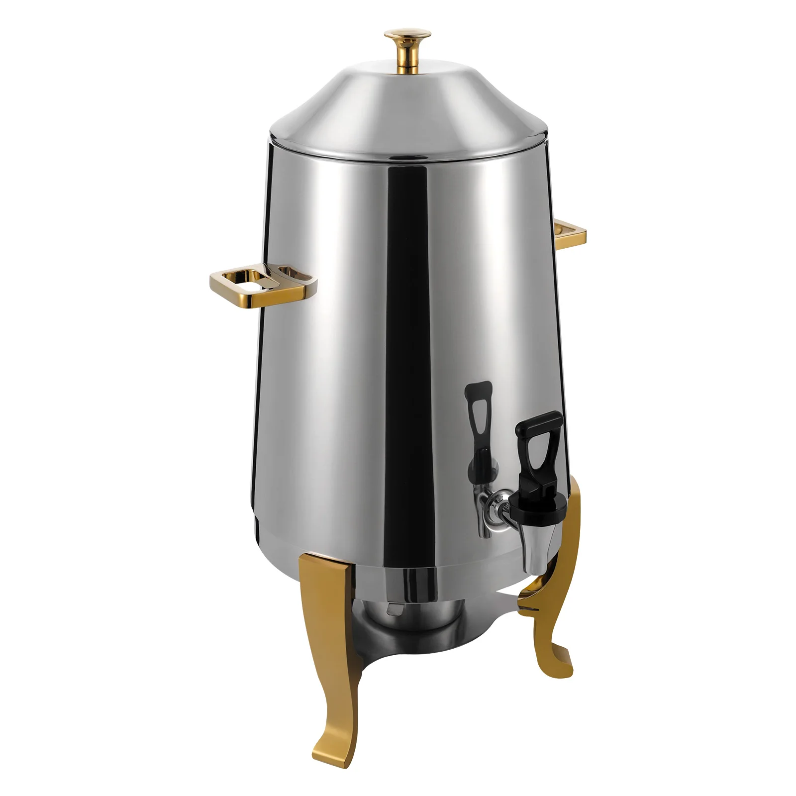 

Hot Beverage Dispenser Stainless Steel Coffee Urn Chafer Drink Dispenser for Hot and Cold Drinks for Milk Coffee Tea Water Juice