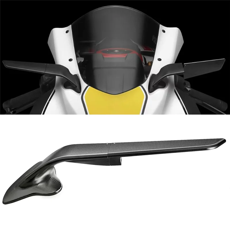 

Motorcycle Mirrors For YZF R7 YZFR7 Stealth Mirrors Sports Winglets Mirror Kit Adjustable Mirrors Wing Mirrors