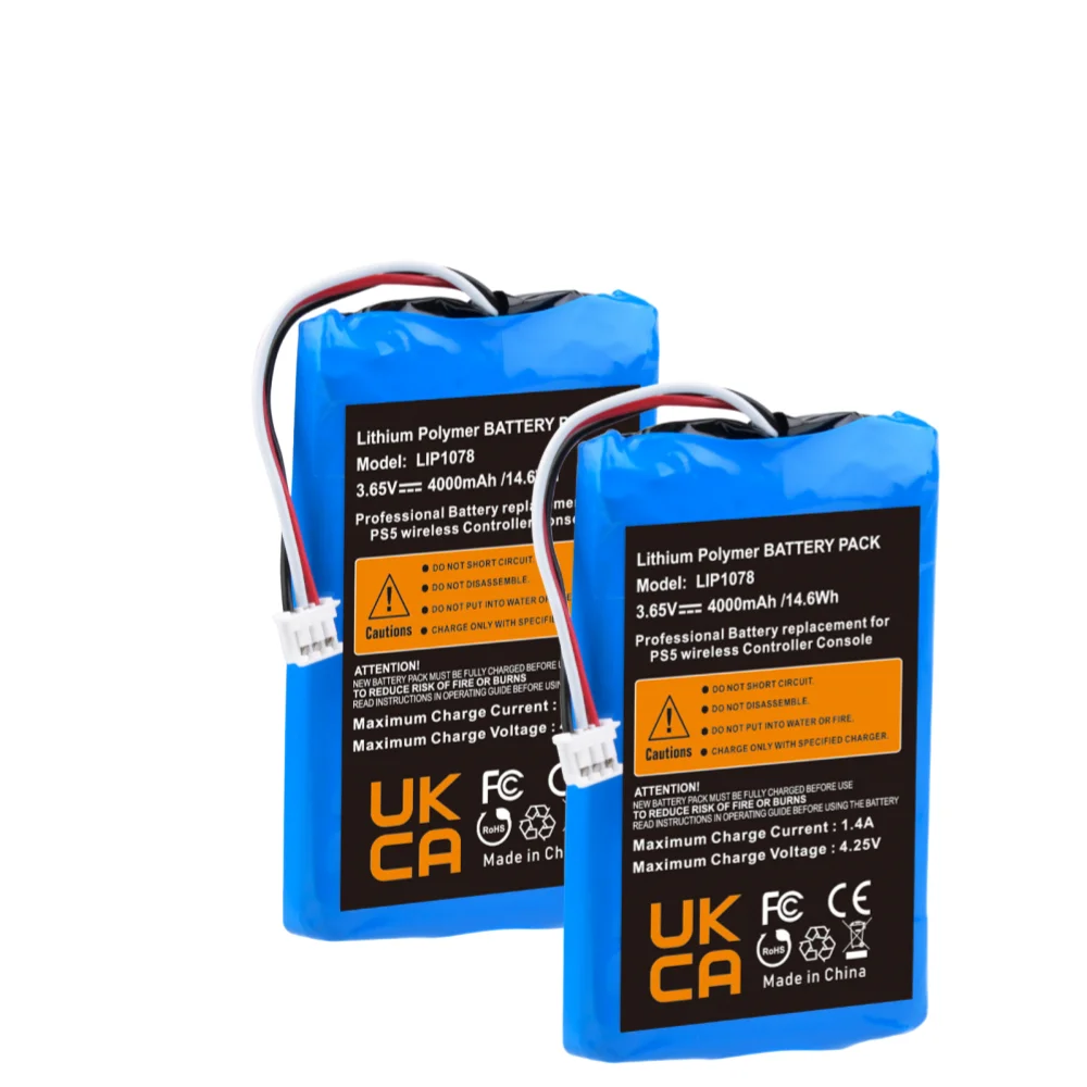 PS5 Controller Battery, 4000mAh LIP1078 Battery Replacement for Sony PS5 PlayStation 5 DualSense CFI-ZCT1W Wireless Controller