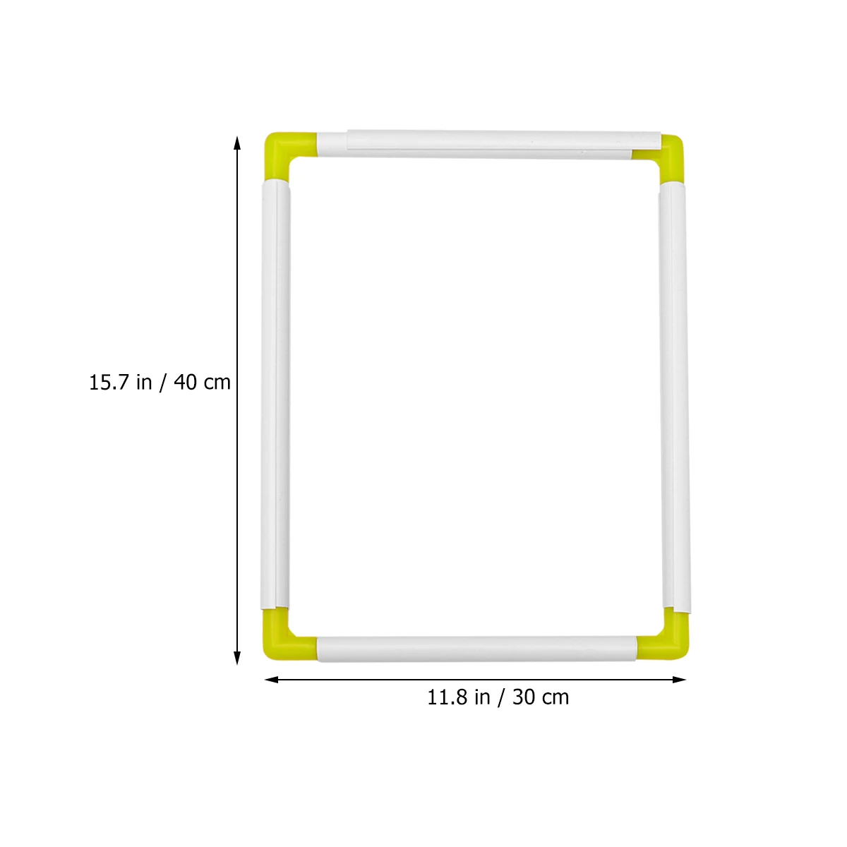 

1pc Plastic Embroidery Hoop Frame 30X40Cm Portable Clamp For Cross Stitch Quilting Needlepoint Lightweight Durable Craft Tool