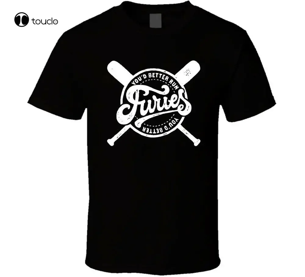 Baseball Furies Retno Logo Shirt Black White Tshirt Men'S  Tee Shirt