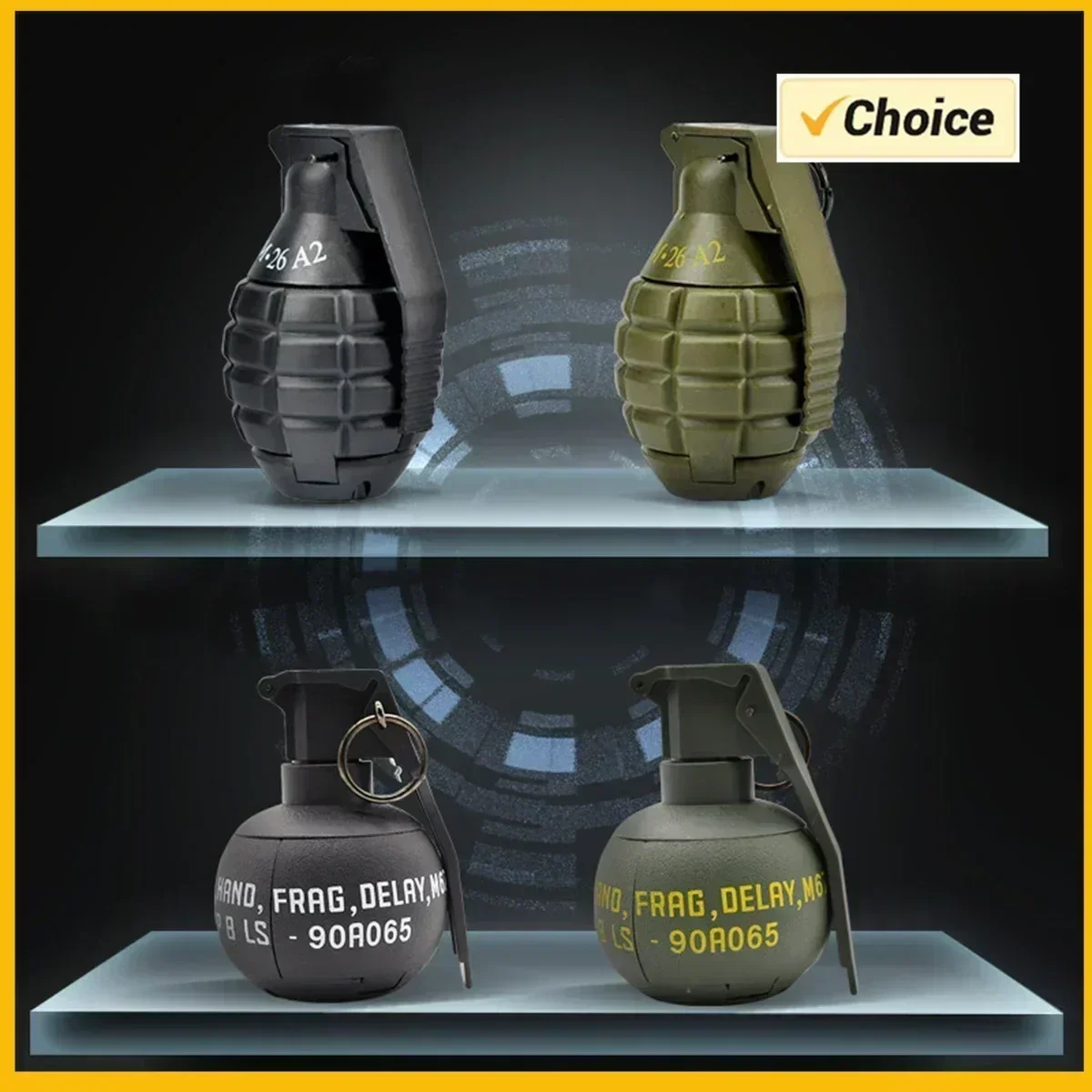 

Игрушечная граната-водяной бомбочка R1 rM24: имитация взрыва, модель для уличных CS-столкновений, реквизит для детских игр