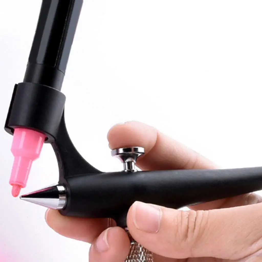 

Маркер-распылитель для аэрографа, регулируемая металлическая художественная ручка, инструмент для рисования, хобби-аэрограф для моделей поделок