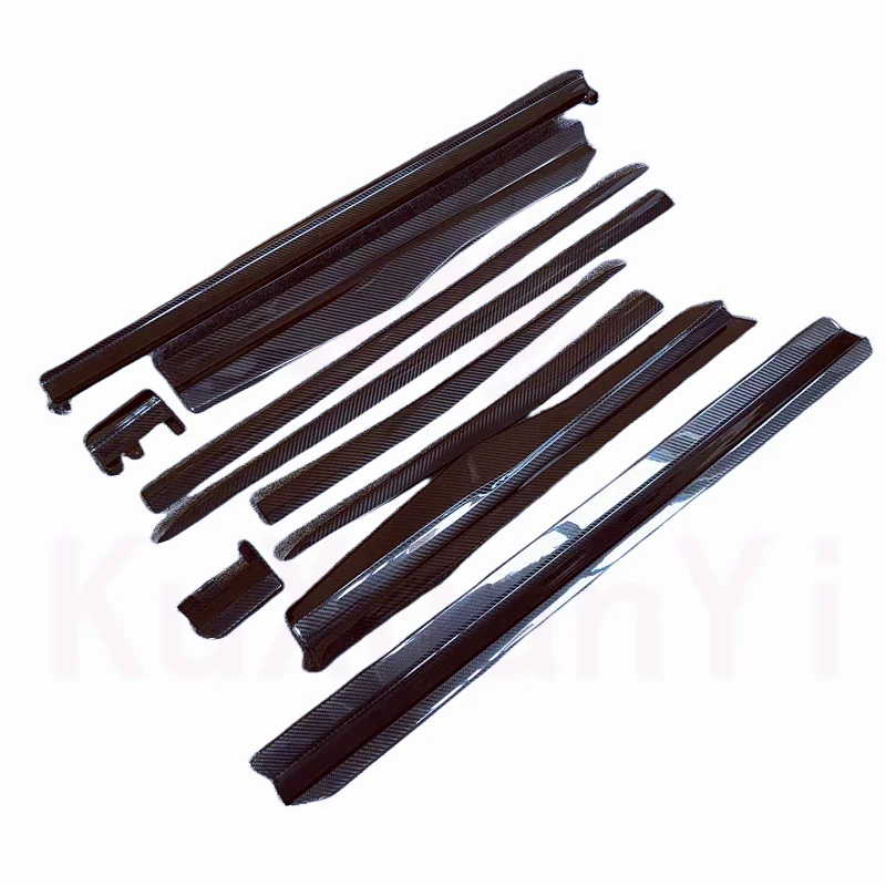 

For Lamborghini URUS M Style Carbon Fiber 10-piece Side Skirt Body Kit Front bar Edge Rear Diffuser