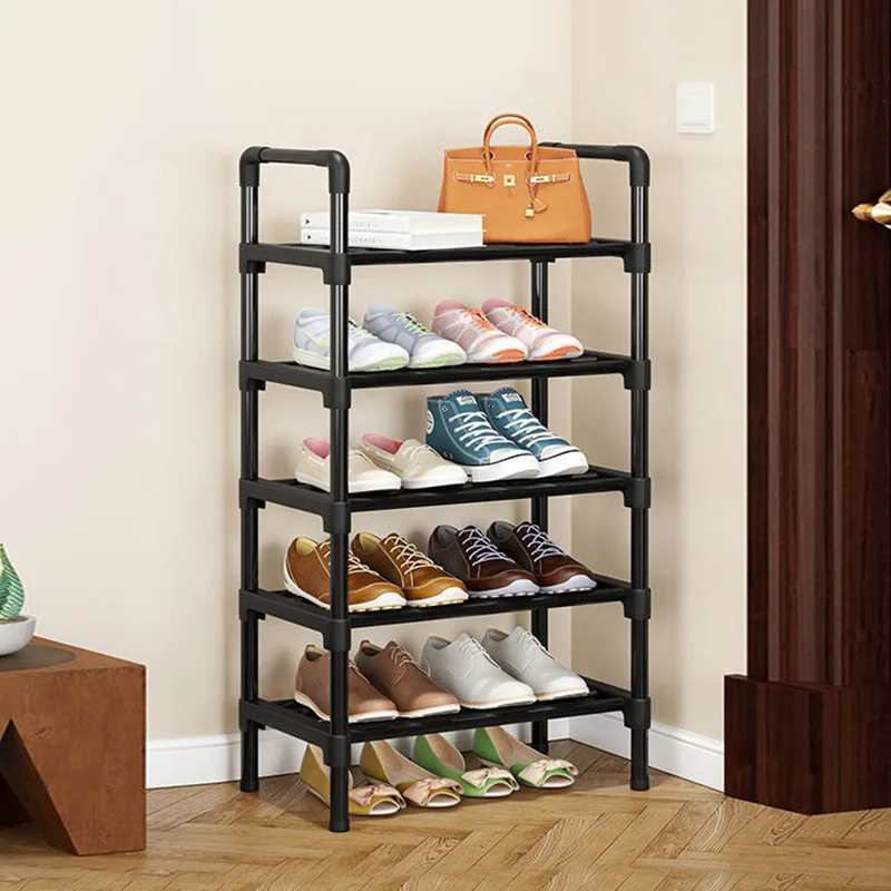 Multiple Layers Metal Shoe Rack, Large Capacity Shoe Organizer for Entryway, Closet, Garage, Shoe Shelf for Living Room image 3