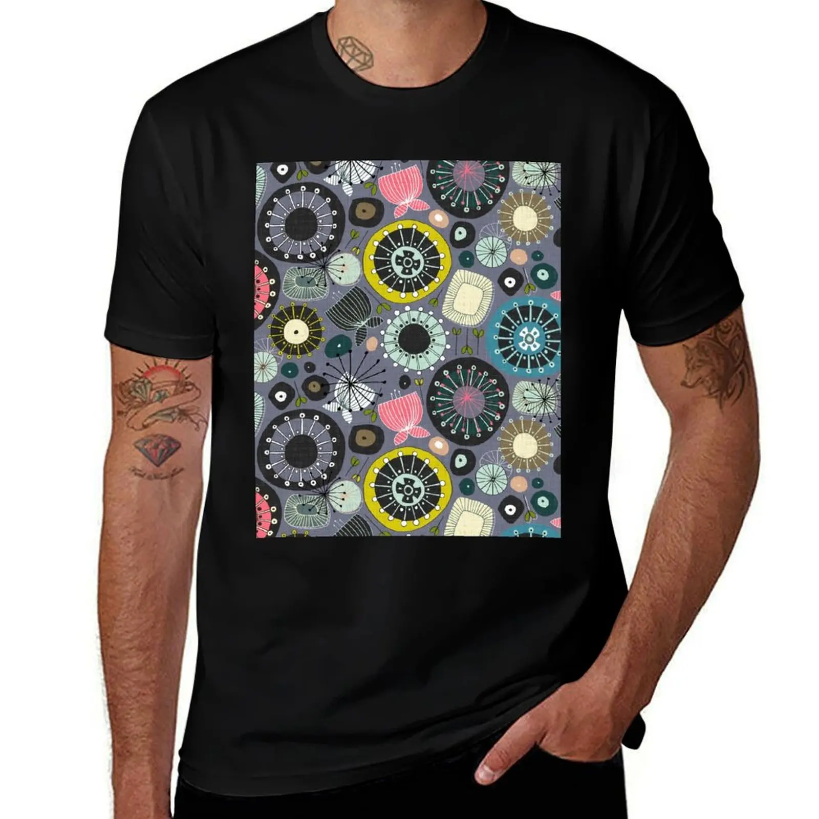 

anime man T-Shirt shirts blooms for for tshirt t man cotton shirts soft t pack cotton amethyst