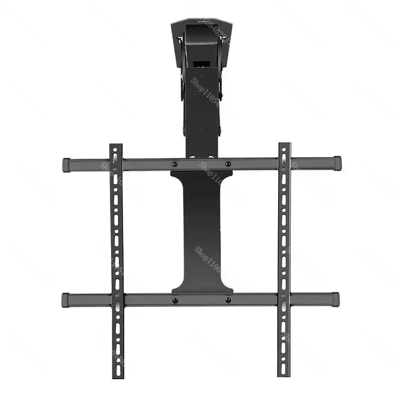 Electric Adjustable Ceiling TV Mount Motorized Flip Down Pitched Roof 32 75 Inch Flat Curved Screen