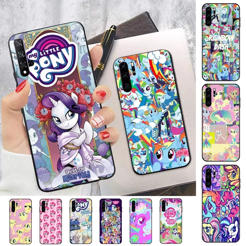 M-My Cartoon P-Pony L-Little Phone Case For Huawei Honor 10 lite 9 20 7A pro 9X pro 30 pro 50 pro 60 pro 70 pro plus