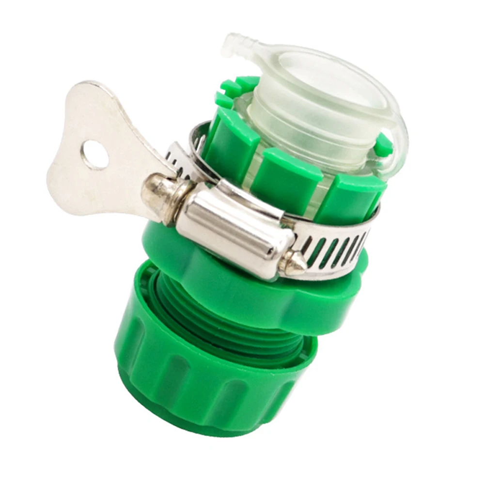 Faucet Adapter Water Hose Connector ABS Bubbler Function For Garden Watering Quick Connectors Rubber Versatile