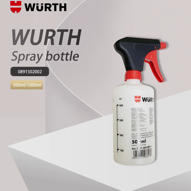 Botella pulverizadora original de Alemania Wurth con lata pulverizadora de escala 891502002