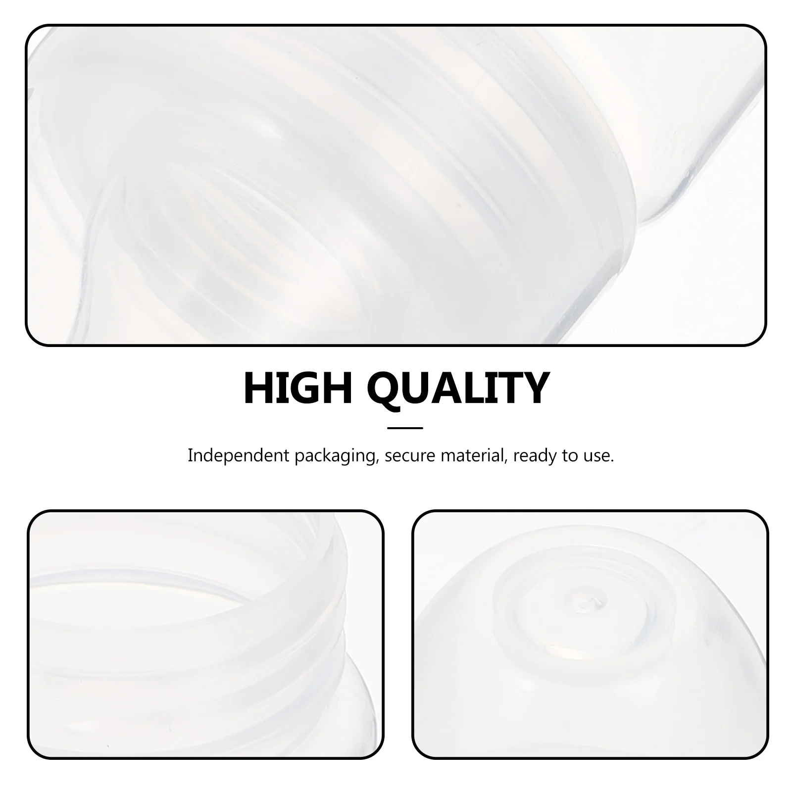 

5 шт. одноразовые детские бутылочки, мягкая соска, прозрачная шкала, портативные бутылочки для сухого молока, белые портативные кормушки для сухого молока