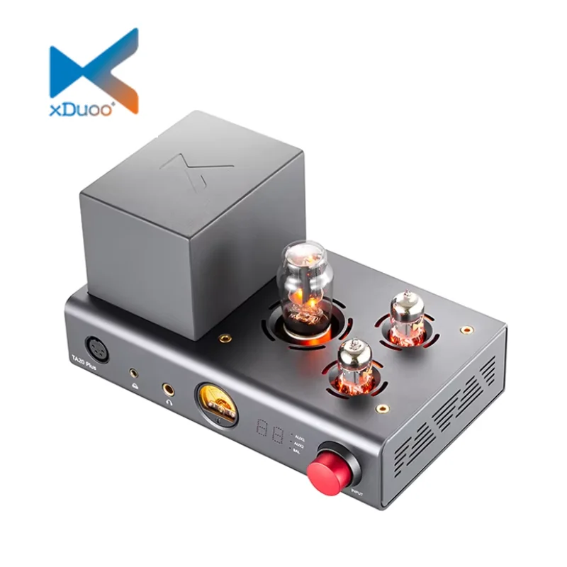 XDUOO TA20 PLUS декодер сбалансированный ламповый усилитель для наушников Classic A AMP 2000 МВт выходная мощность динамический измеритель уровня громкости TA20