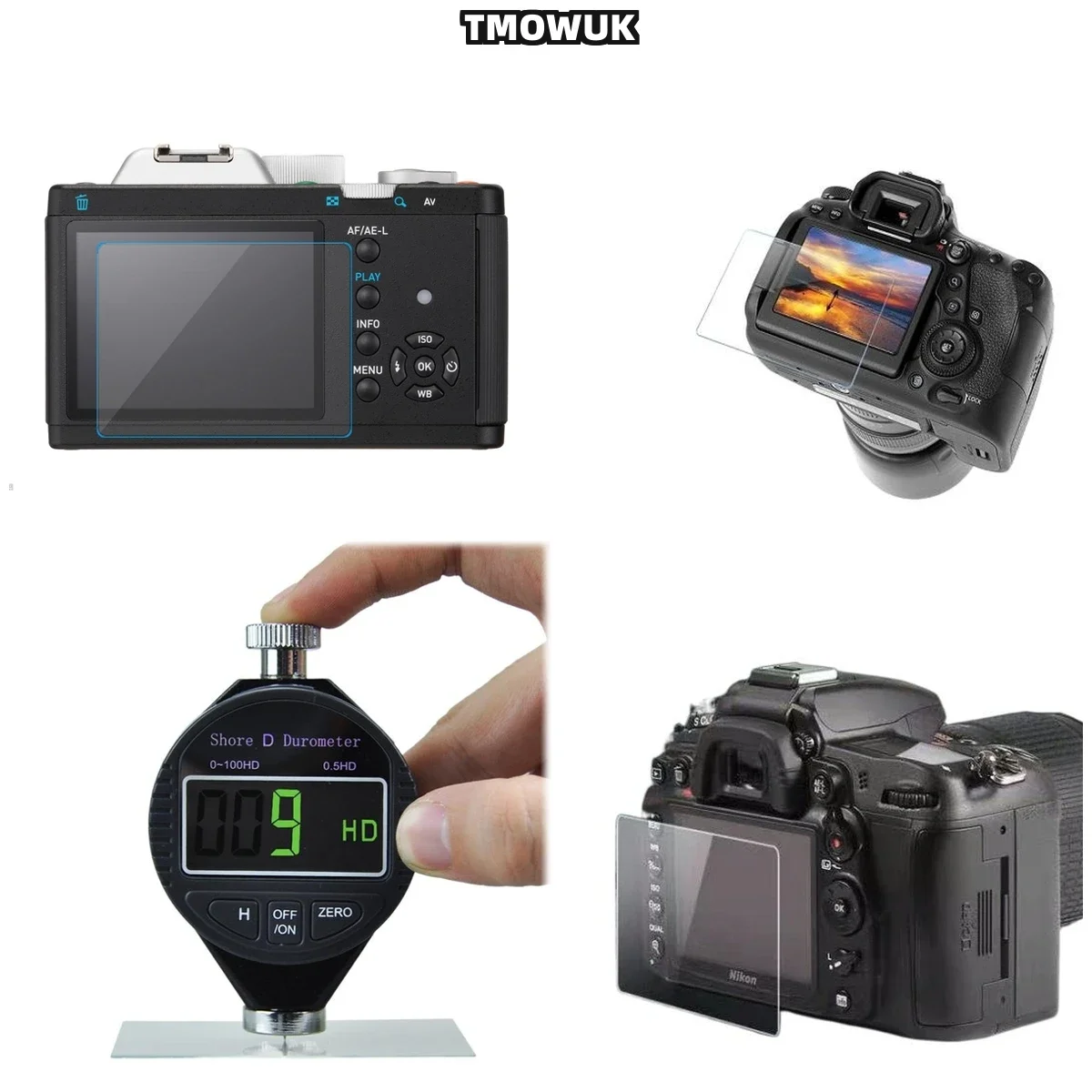 For PENTAX K30 HD Clear Anti-Scratch Tempered Glass Screen Protector 9H Hardness LCD Film