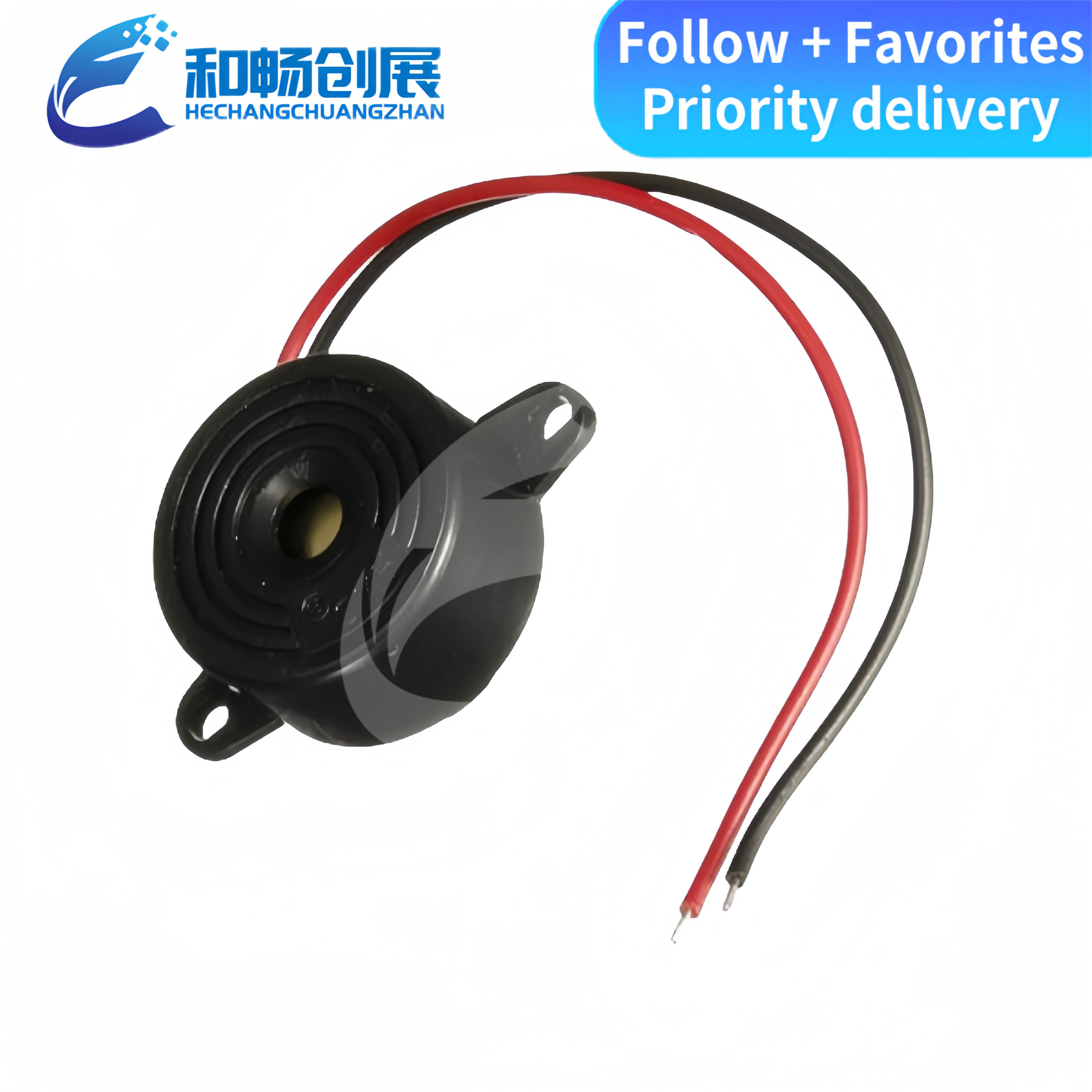 5pcs High decibel SFM-20B type DC3-24V continuous sounder buzzer 2312 active piezoelectric buzzer