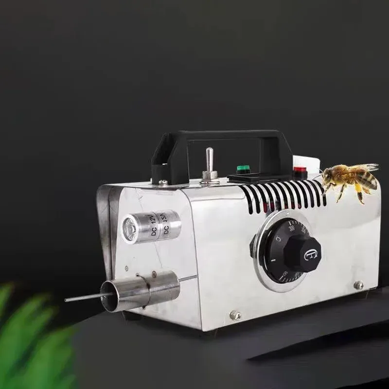 Electric Bee Mite Fumigation Fogger Varroa Control Sprayer Beekeeping Tool for Commercial Bee Farms