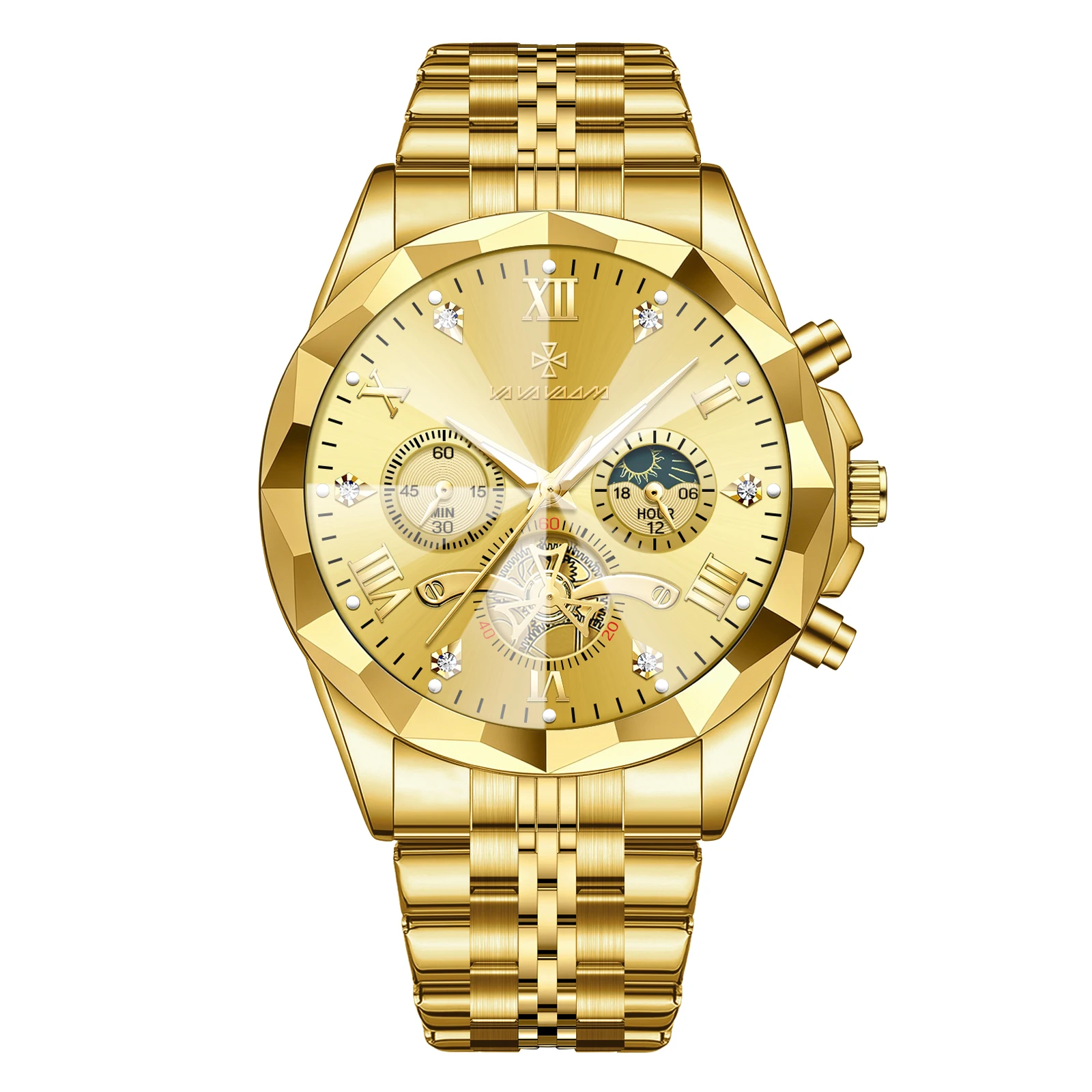 Men's VA VA VOOM Multifunctional Quartz Watch