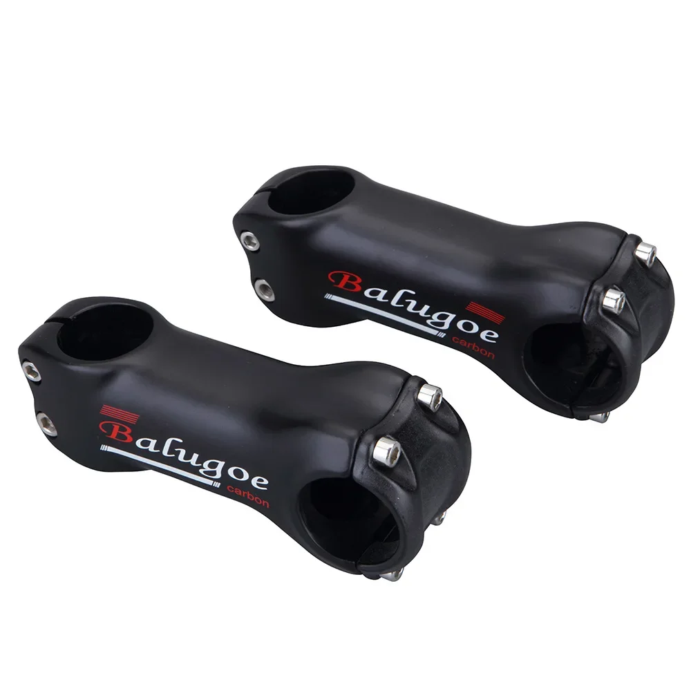 BALUGOE Carbon MTB Bicycle Stem 6/17 Degree 31.8MM Carbon Road Bike Stem Positive and Negative Cycling Power Parts