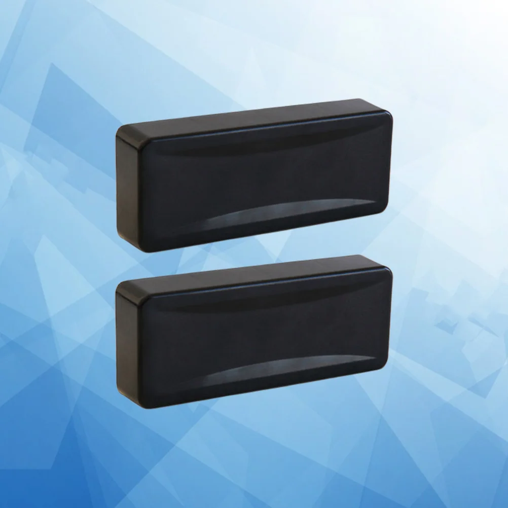 2Pcs 고급 자기 화이트 보드 지우개 두꺼운 플란넬 쉽게 청소되지 않음 보드 학교 문구 용품에 대한 강력한 흡착력