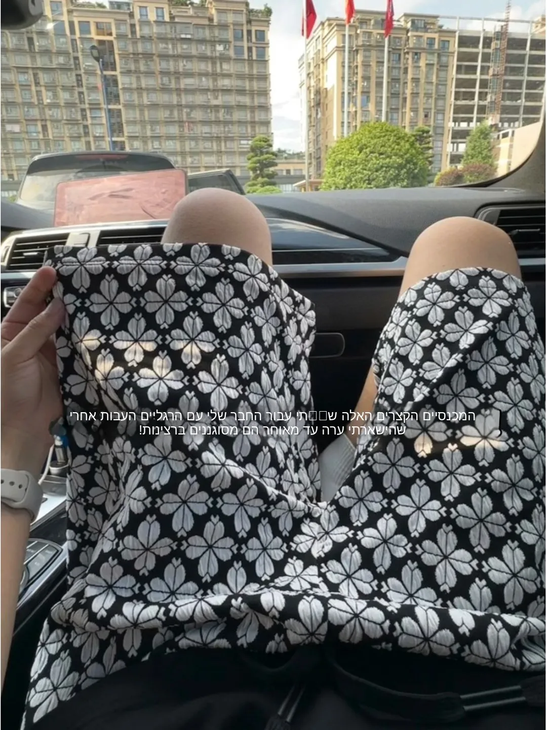 Black White Plaid Men's Short Pants Summer Outdoor Sports Five-Quarter High Waist Straight Leg Breathable Quick Dry Casual ...