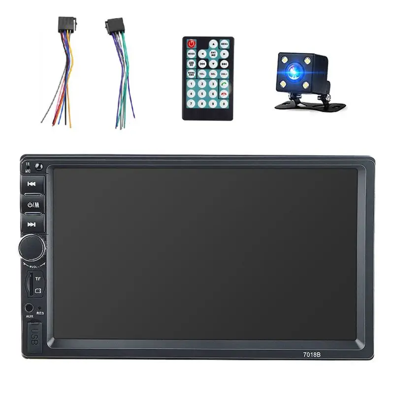 A13F-Universal 7Inch 2 Din Touch Screen Stereo Player MP5 Bluetooth Multimedia Player With Camera 7018B