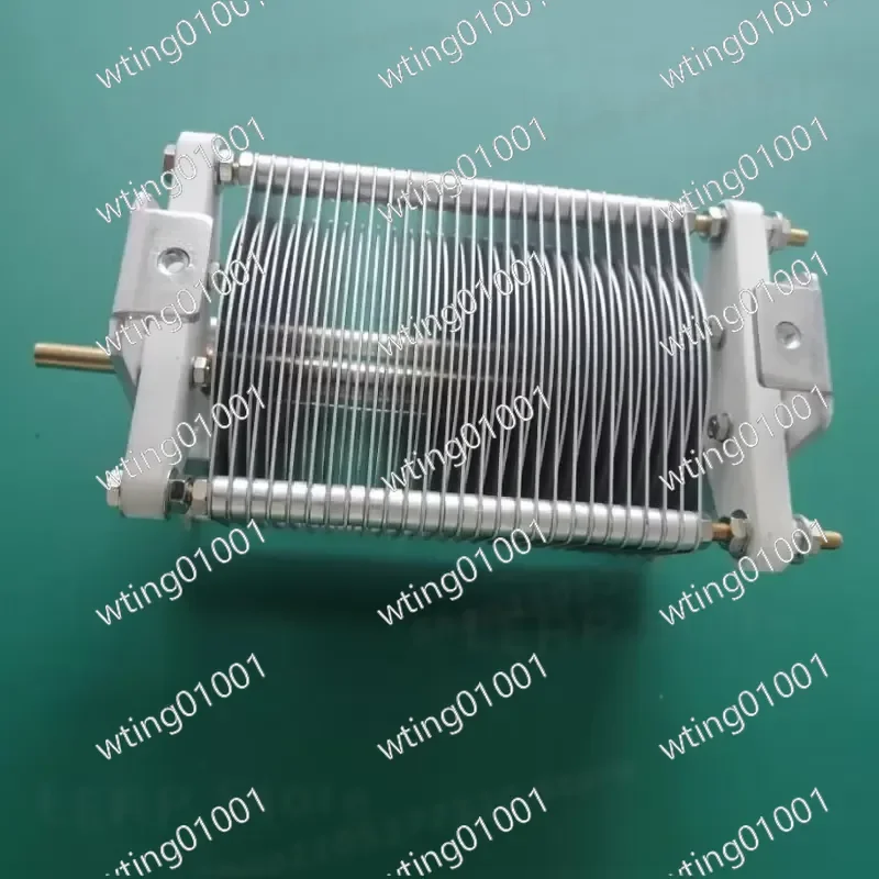 for High Voltage Air Variable Capacitor 1000pF 1000V DC Adjustable Tuning Component for RF Circuit Precision Control
